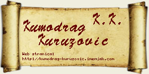 Kumodrag Kuruzović vizit kartica